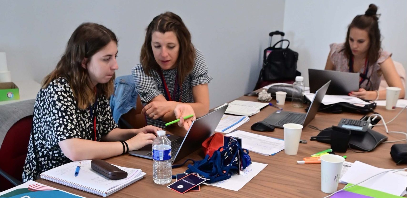 Equipe à l'agence Gens d'événement